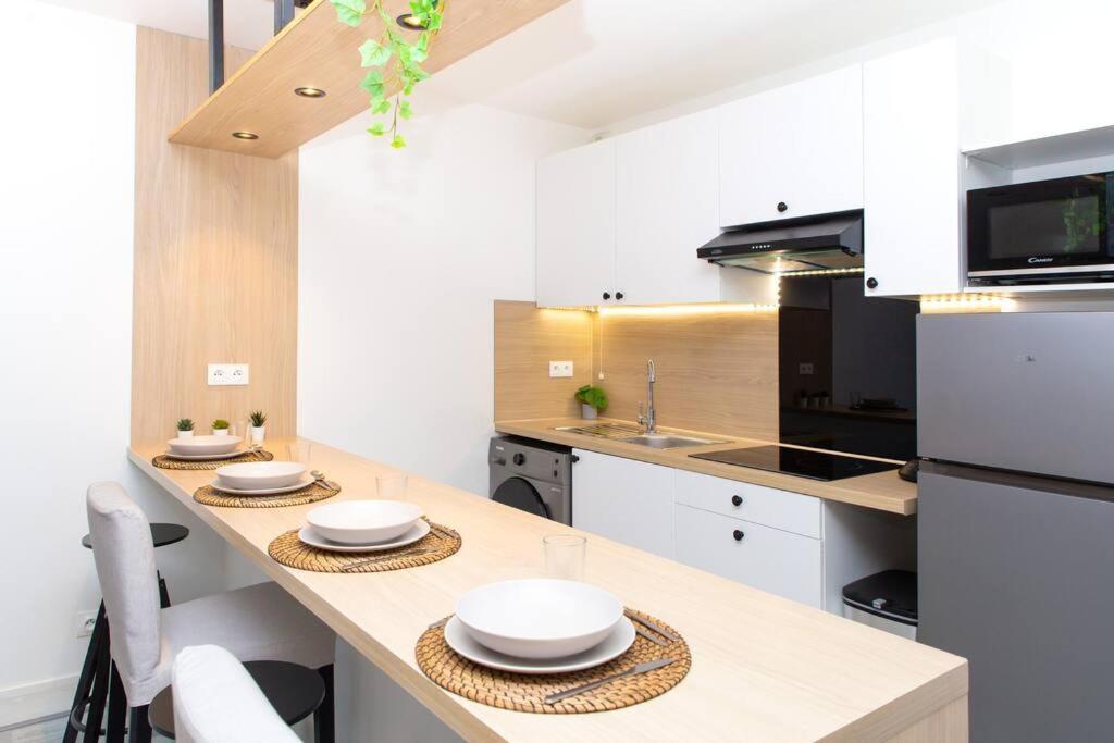 Moderne Et Tropical 15 Min Paris Appartement *